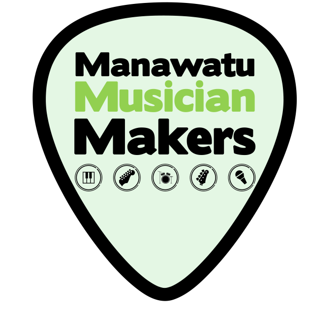 Logo for guitar and other music lessons in Palmerston North